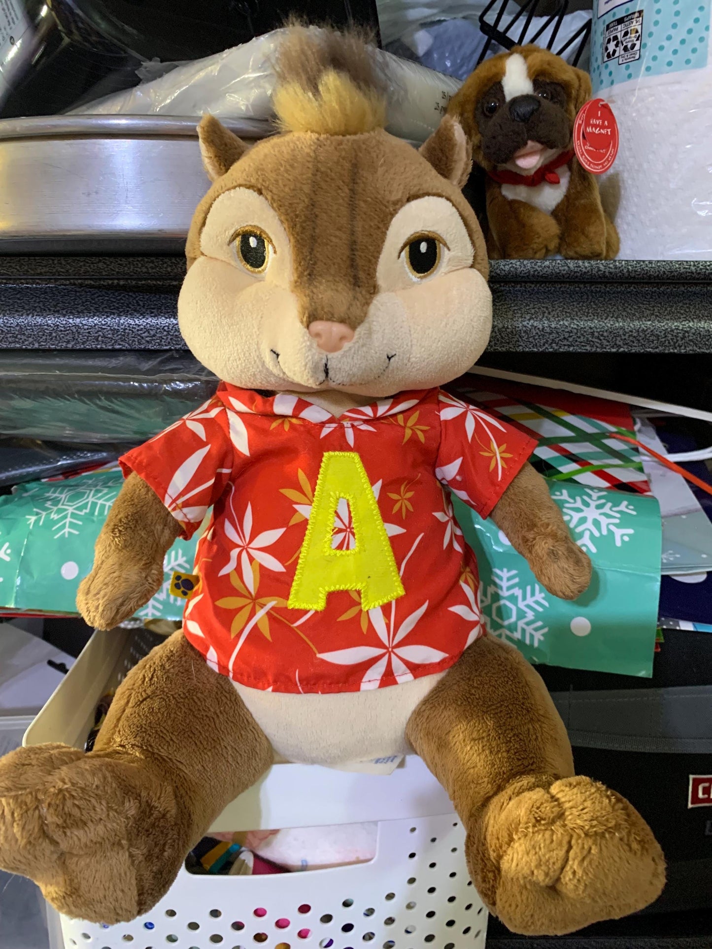 Build A Bear Brown Chipmunk Sitting Plush. He can be Alvin or Just a chipmunk