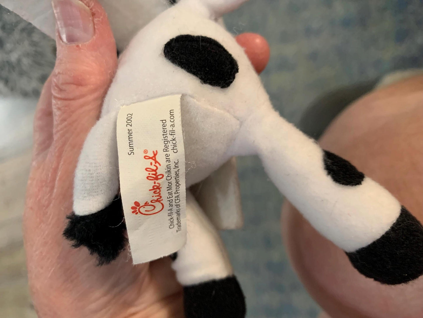 Chick Fil A Eat Chikin Cuddle Cowz Plush 2002