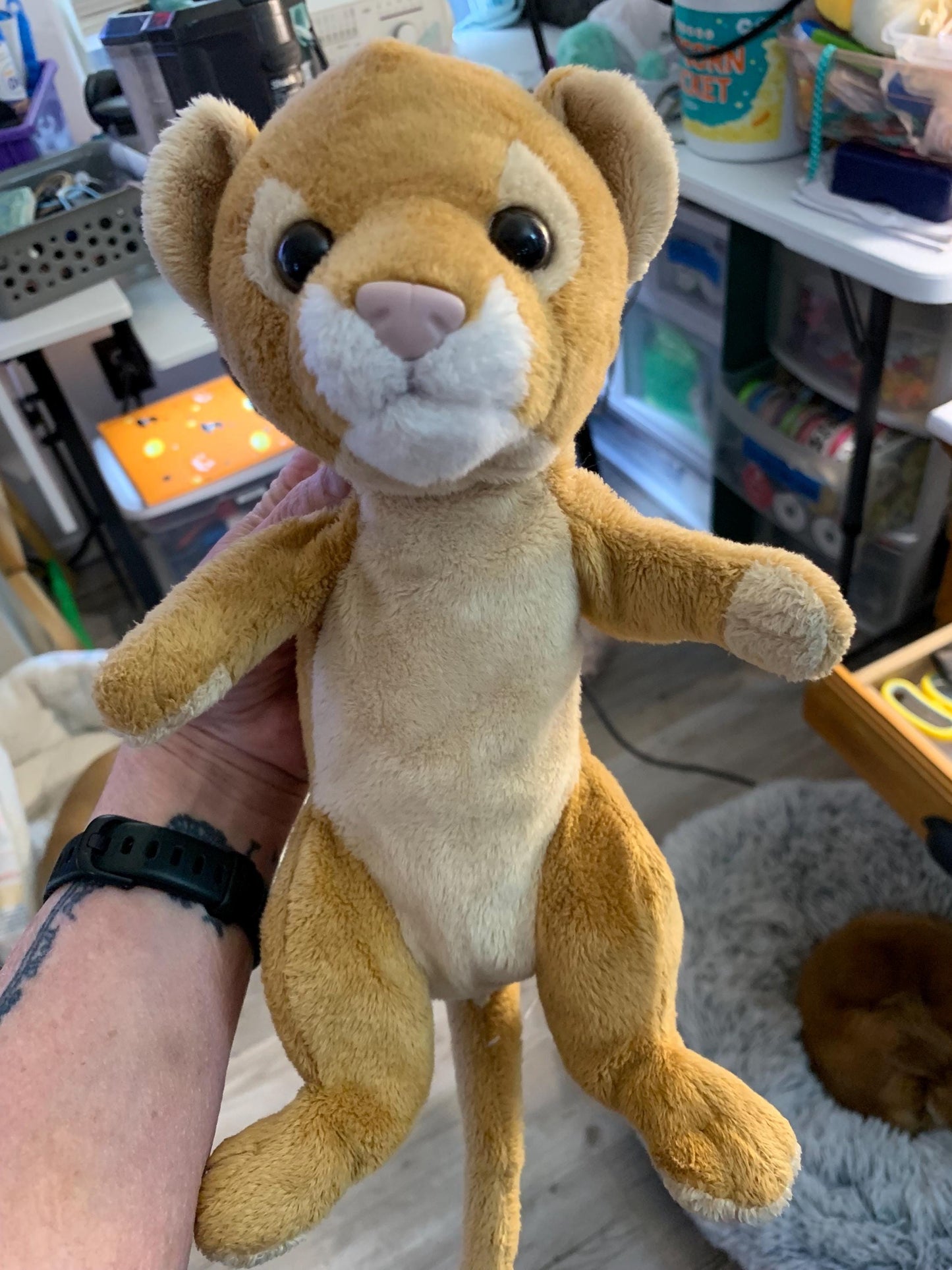 E&J Classic Lioness Cub Plush RARE! Only One For Sale