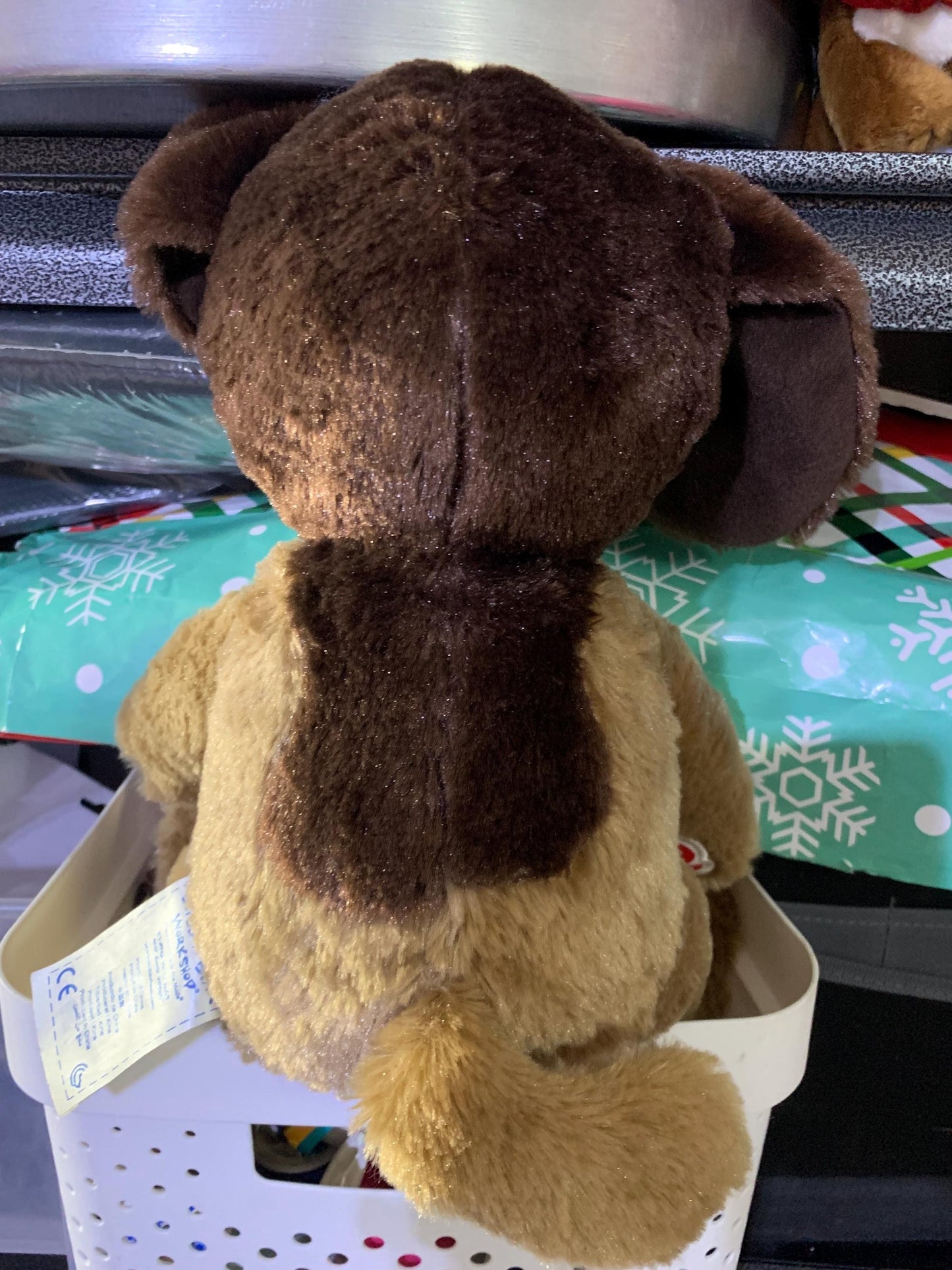 Build A Bear Puppy Dog Plush, Brown