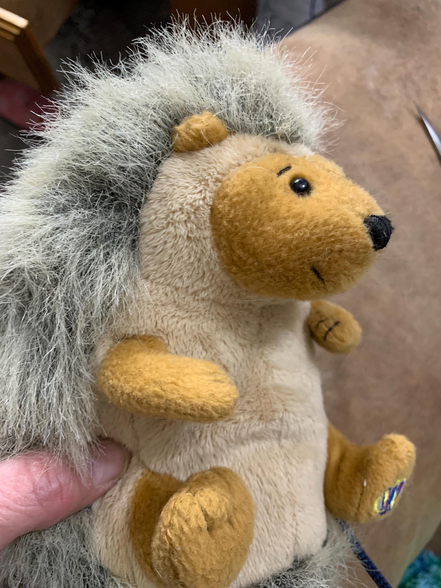 Webkinz Hedgehog Plush Stuffed Animal. No Code