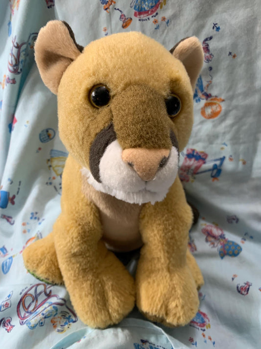 Wild Republic, Grand Canyon Adopt A Lion, Mountain Lion, Puma, Cougar Plush.