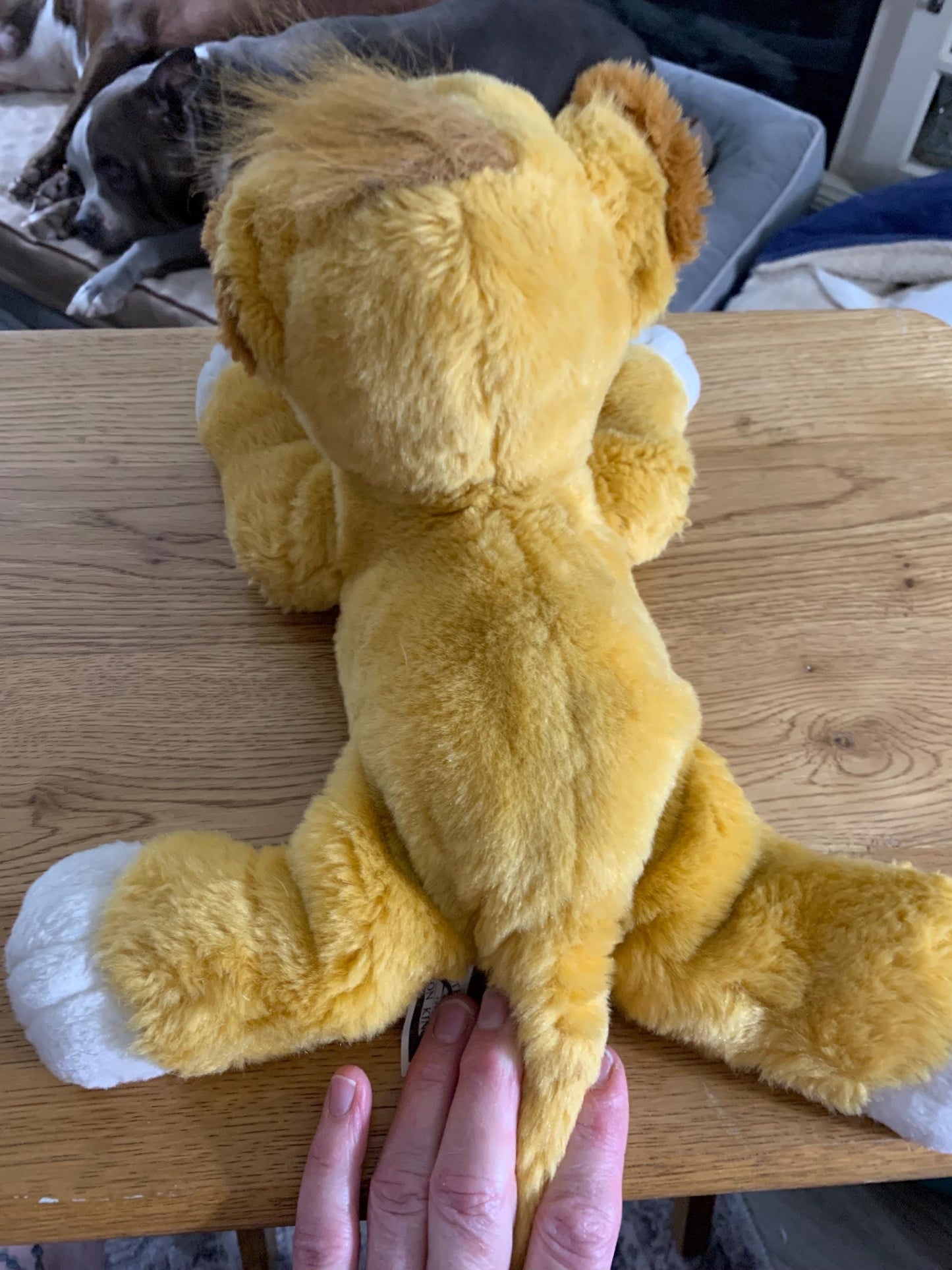 Baby Simba Lion King Plush. Disney The Lion King