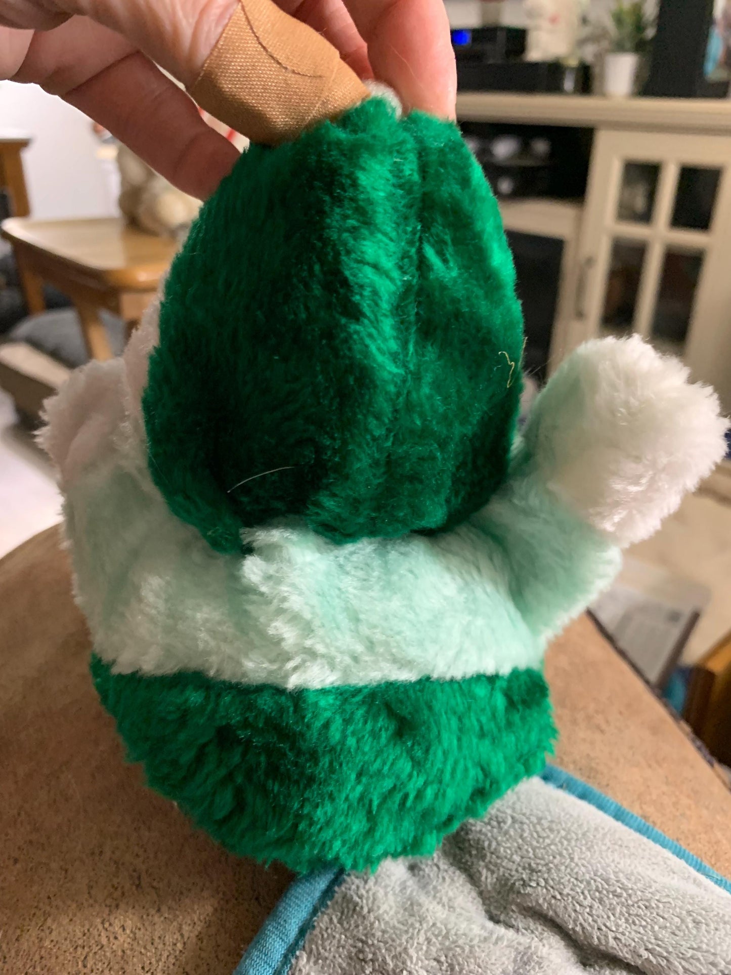Green Koala/Elf Small Stuffed Animal.  A-1 Novelty Co Inc 1984