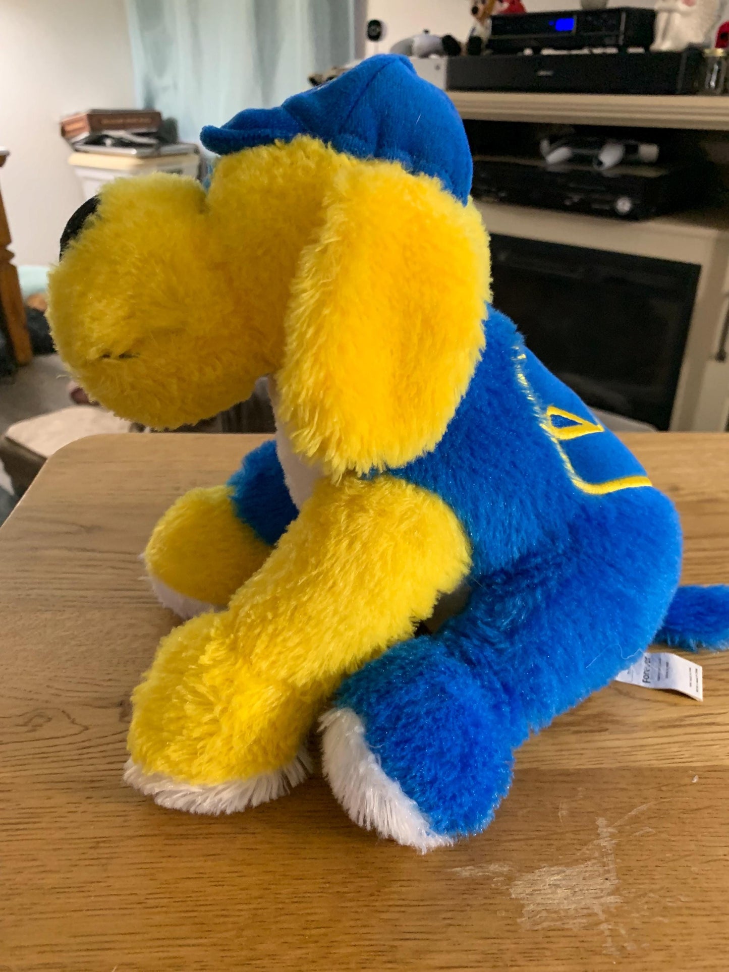 Milwaukeeq Brewers Blue and Yellow baseball dog plush