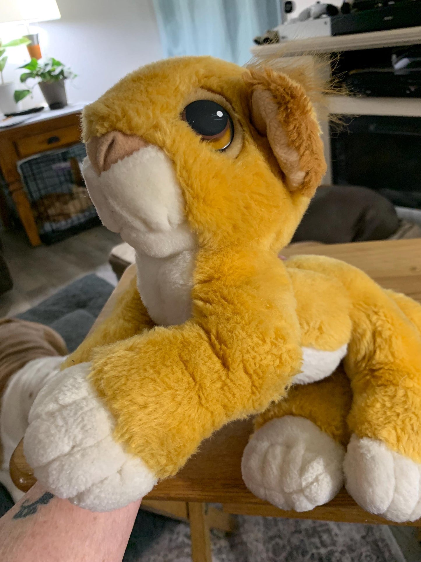 Baby Simba Lion King Plush. Disney The Lion King