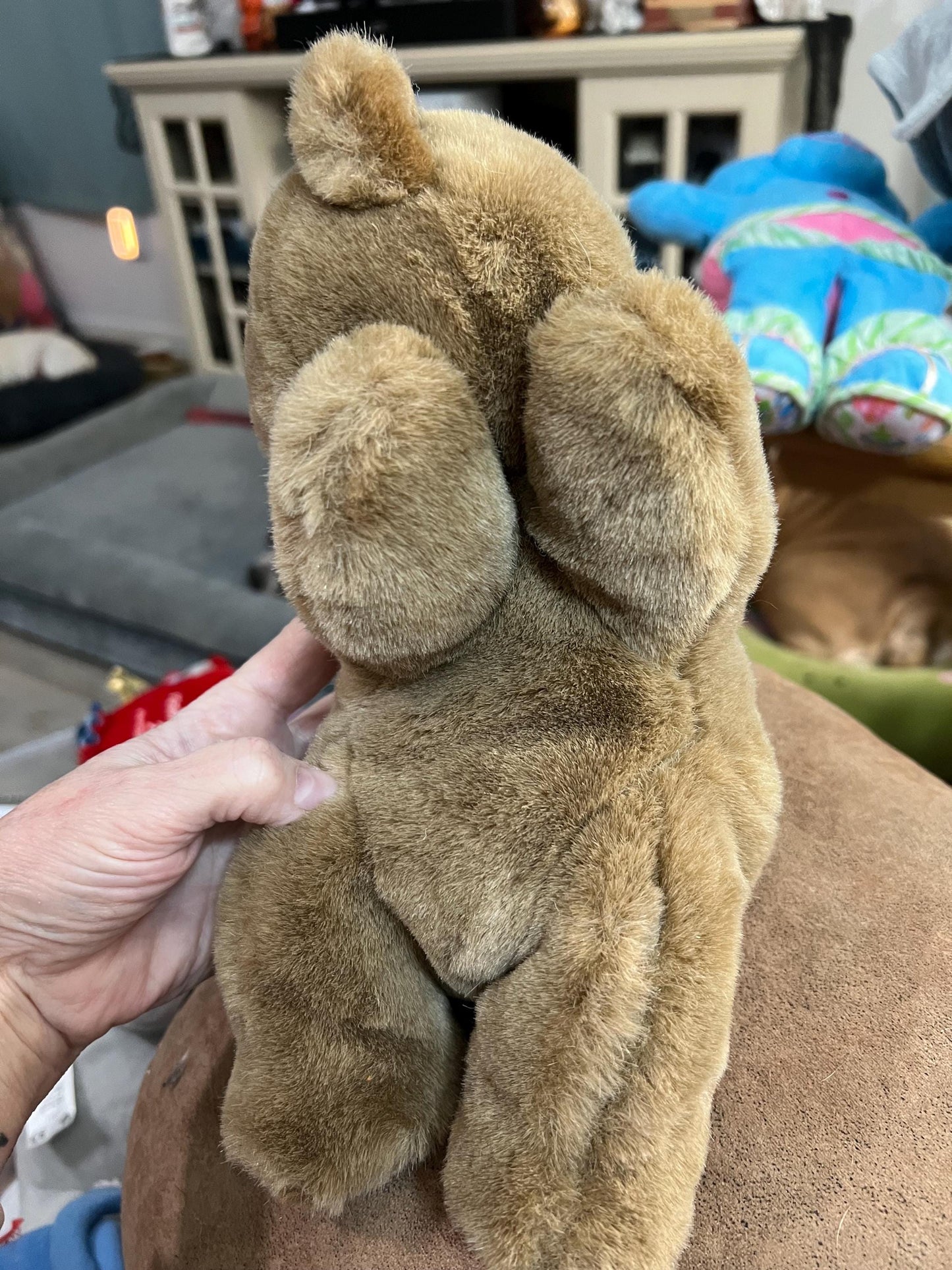 The Bercor Collection Laying Baby Bear Stuffed Animal