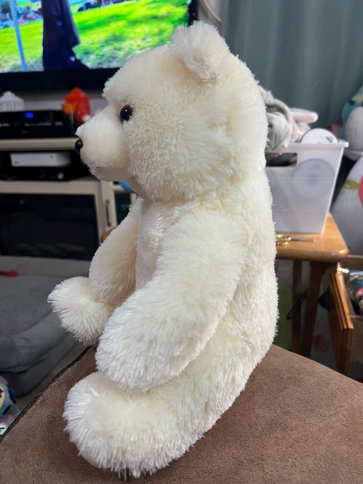 Aurora Ivory Polar Bear Plush - Stuffed Animal
