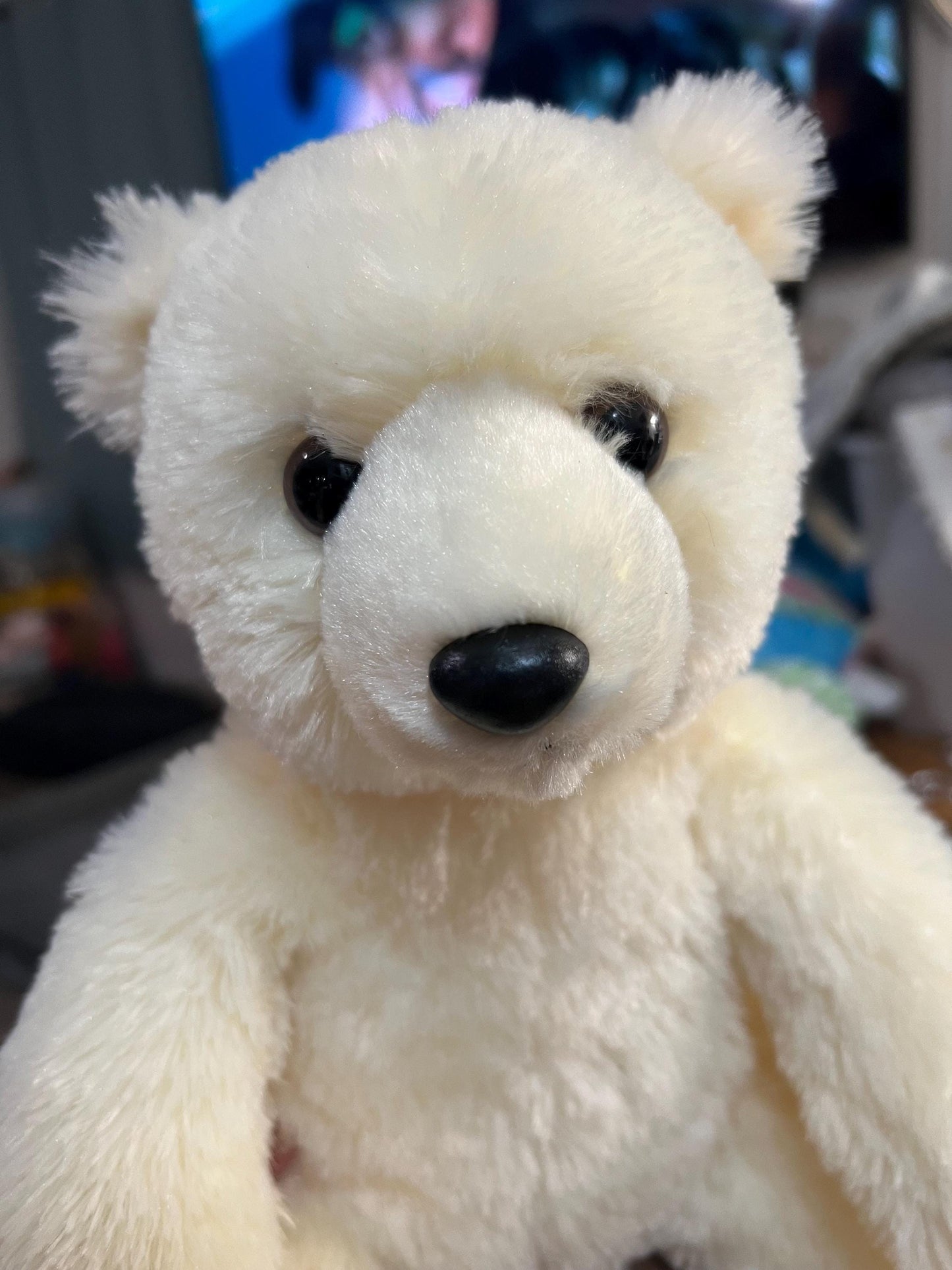 Aurora Ivory Polar Bear Plush - Stuffed Animal