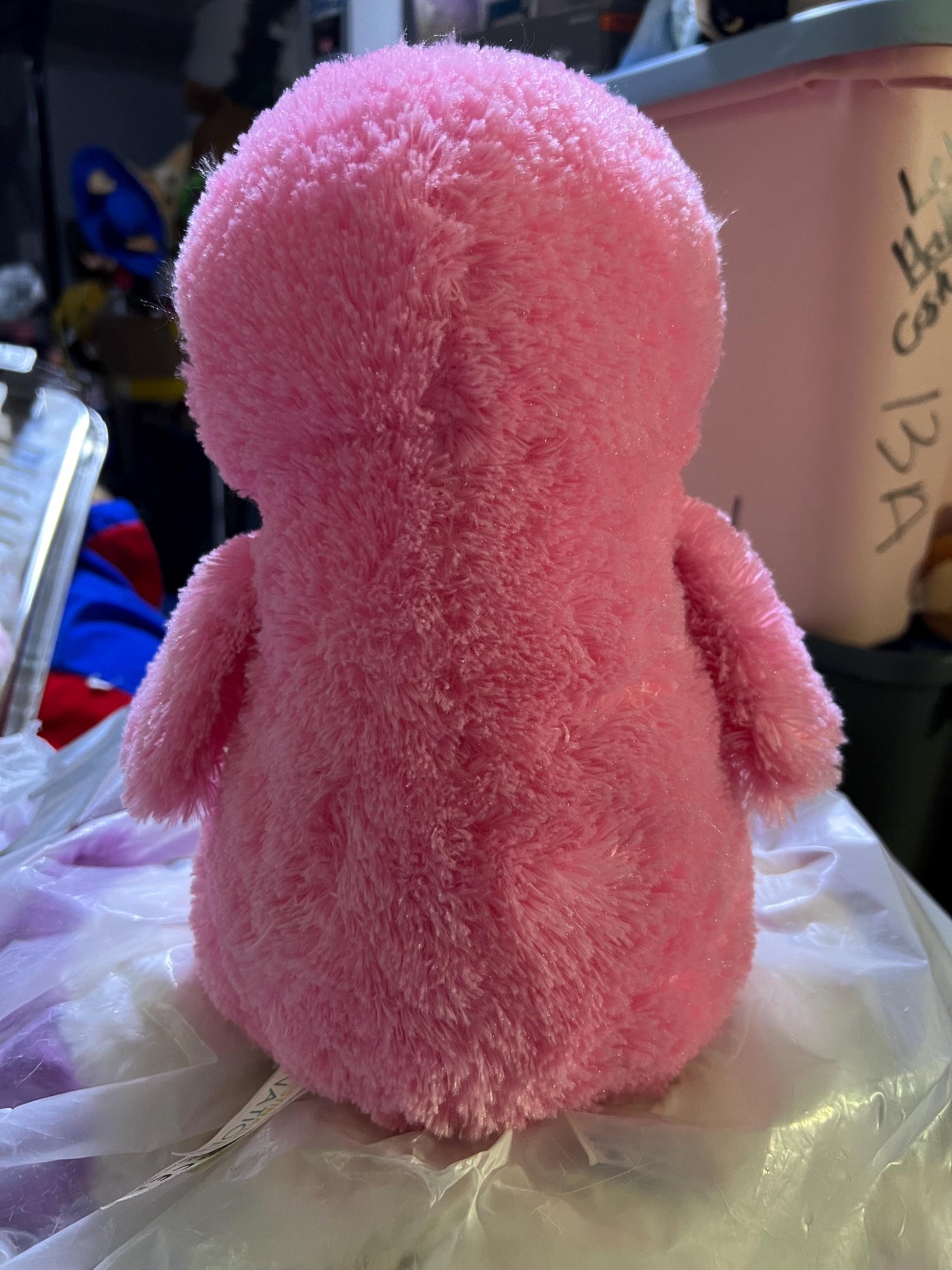 Destination Nation Pink And Light Pink Penguin Plush