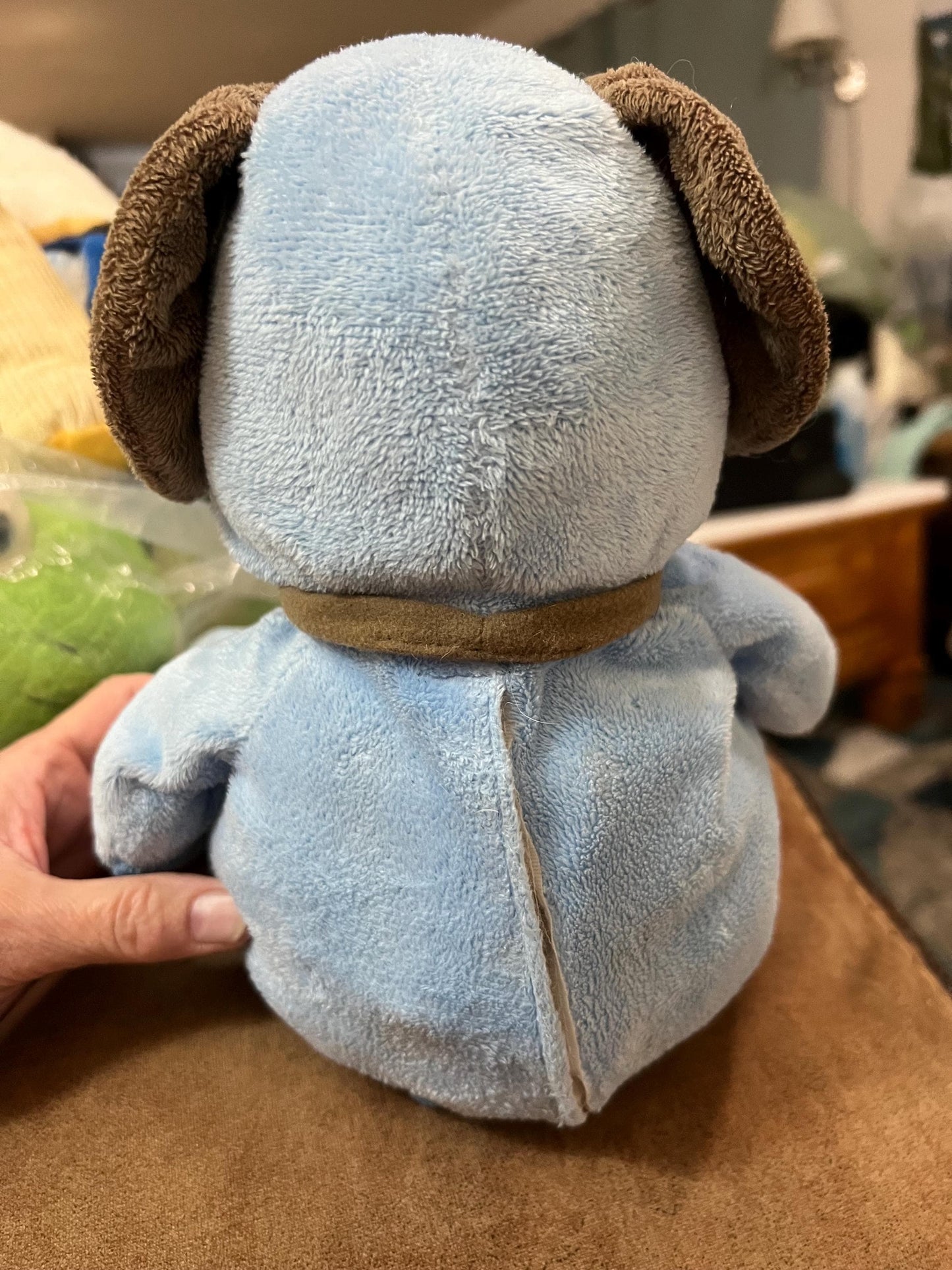 Ultra Rare Child of Mine Carters Blue ABC Dog Plush Vintage Collector Quality