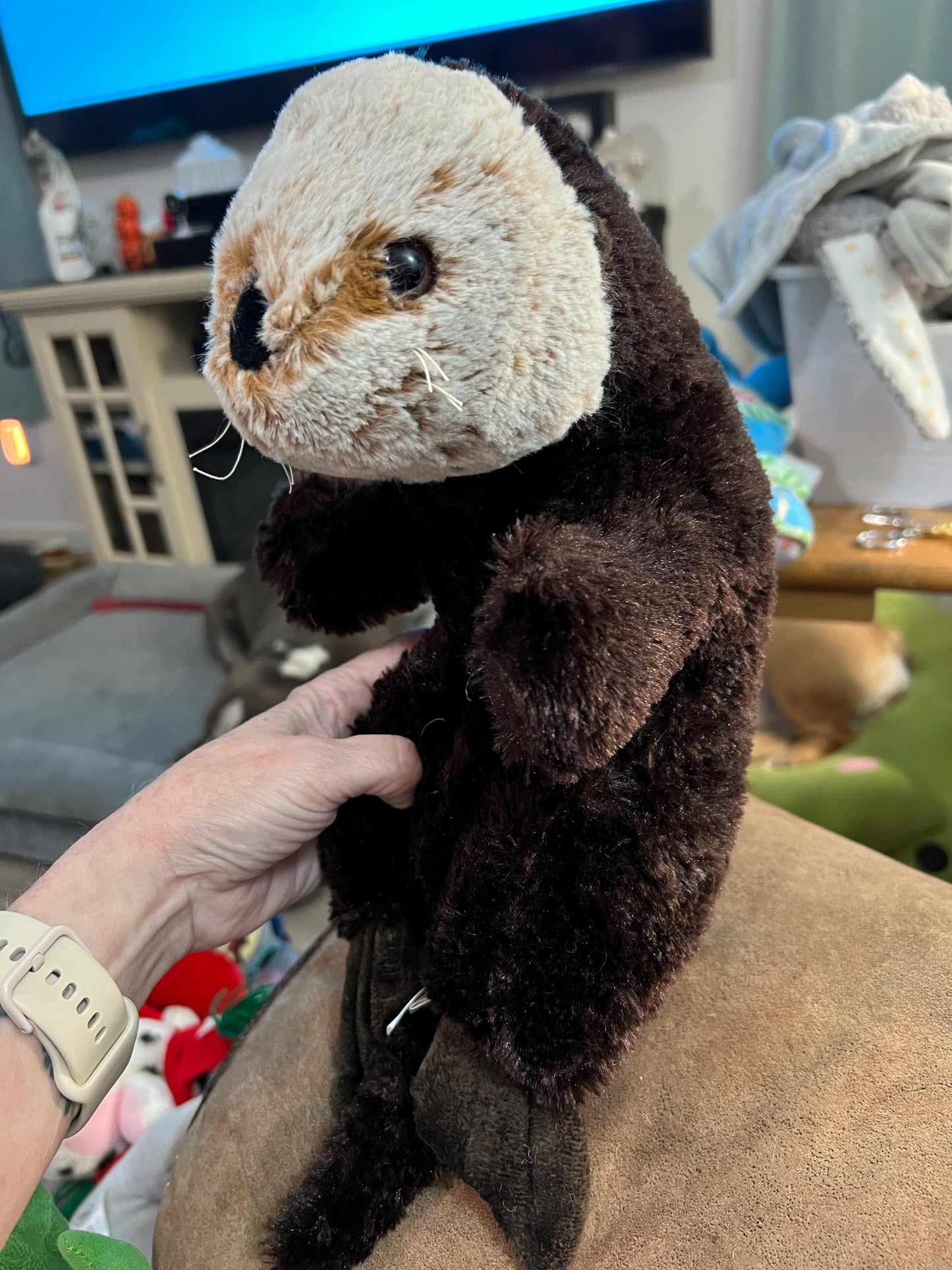 Aurora Destination Nation otter plush