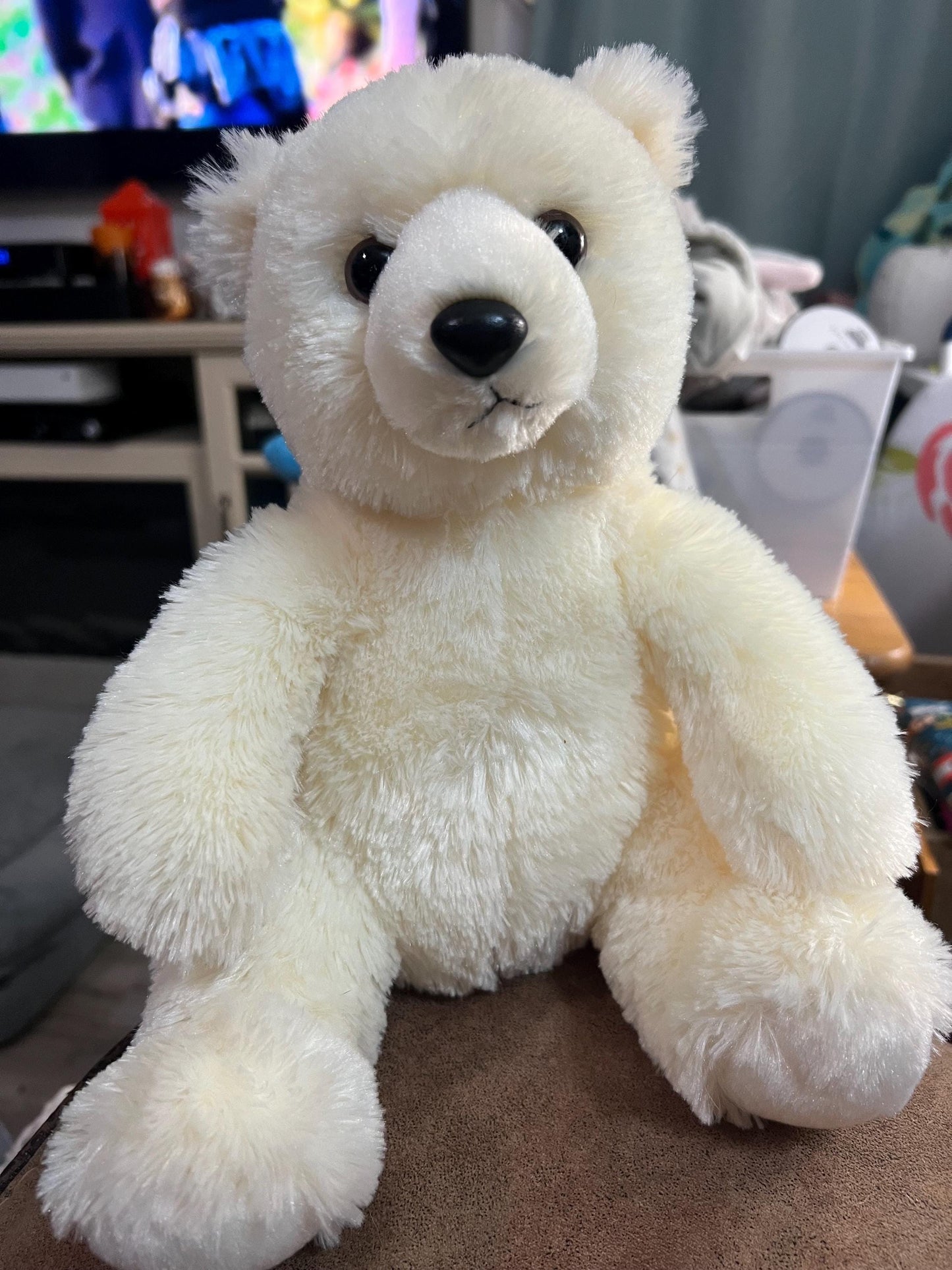 Aurora Ivory Polar Bear Plush - Stuffed Animal