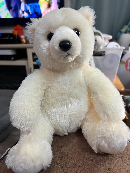 Aurora Ivory Polar Bear Plush - Stuffed Animal