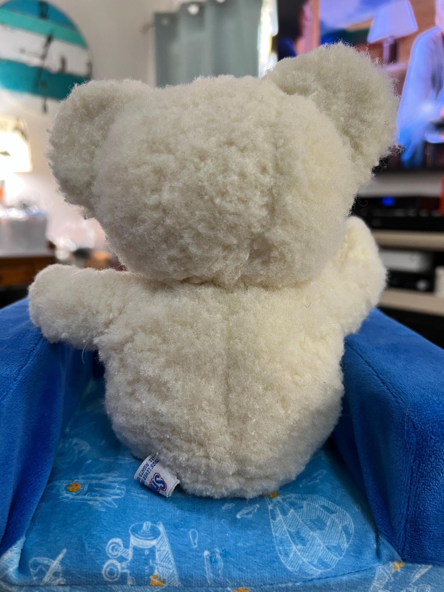 Russ Berrie Snuggle The Bear Fabric Softener Teddy Bear Plush. 1986.