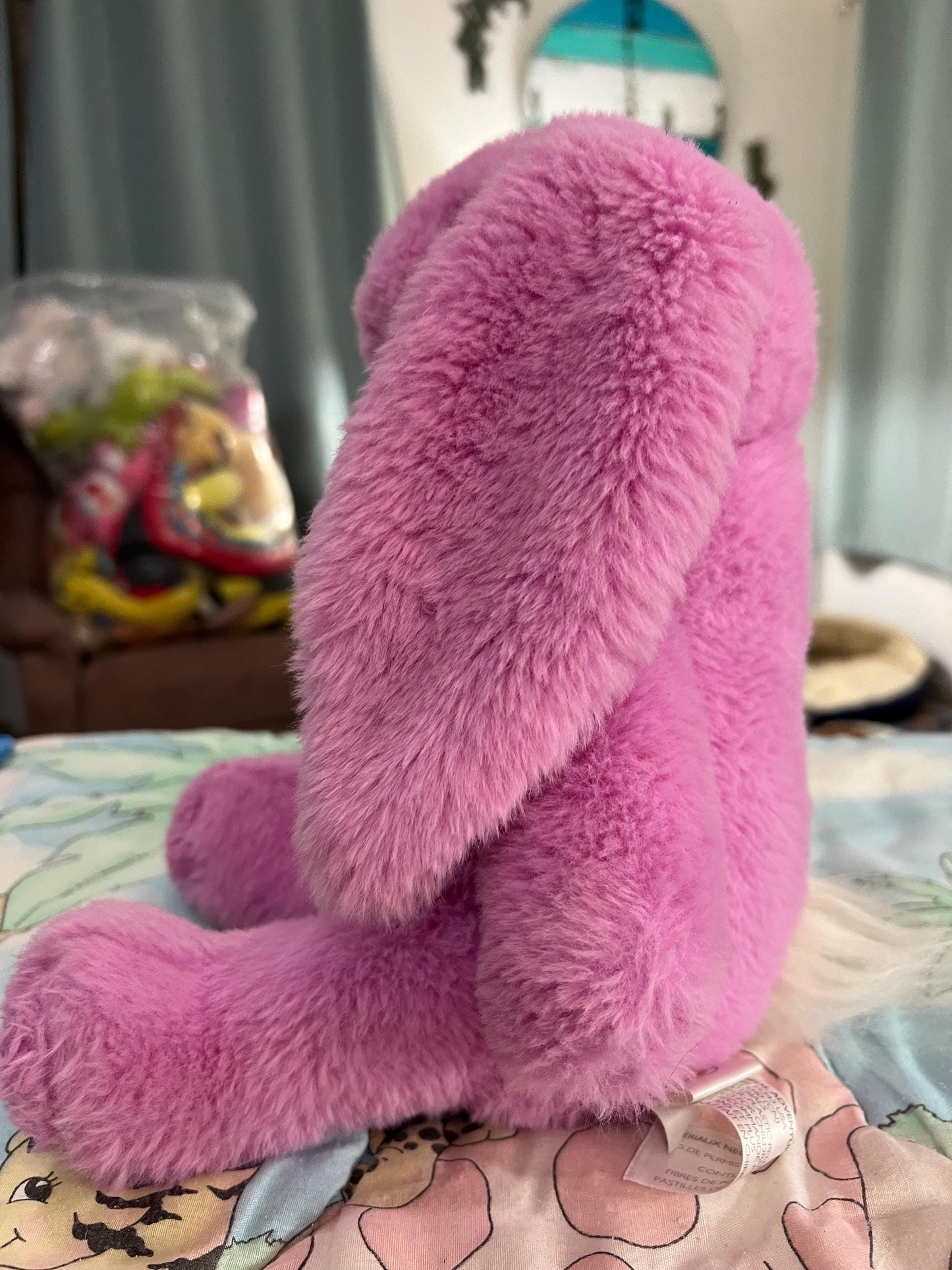 Animal Adventure Pinkish Purple Bunny Rabbit Plush 11”