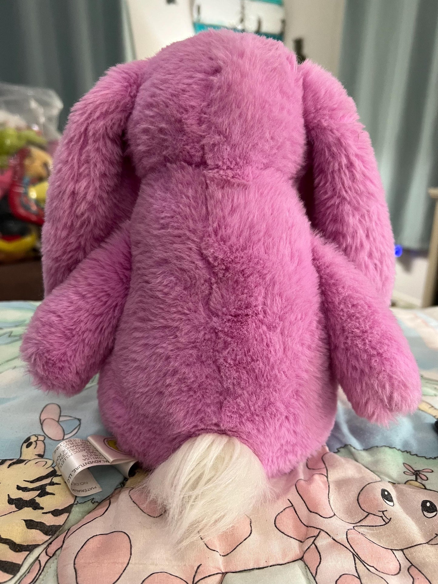 Animal Adventure Pinkish Purple Bunny Rabbit Plush 11”