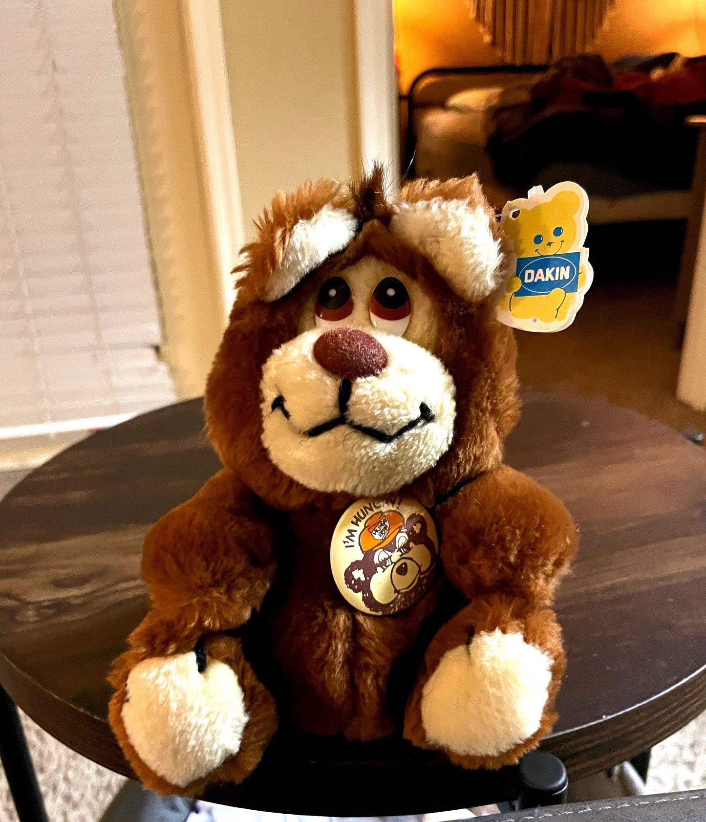 Vintage 1982 Dakin Brown Bear Plush - NWT Rare Collectible