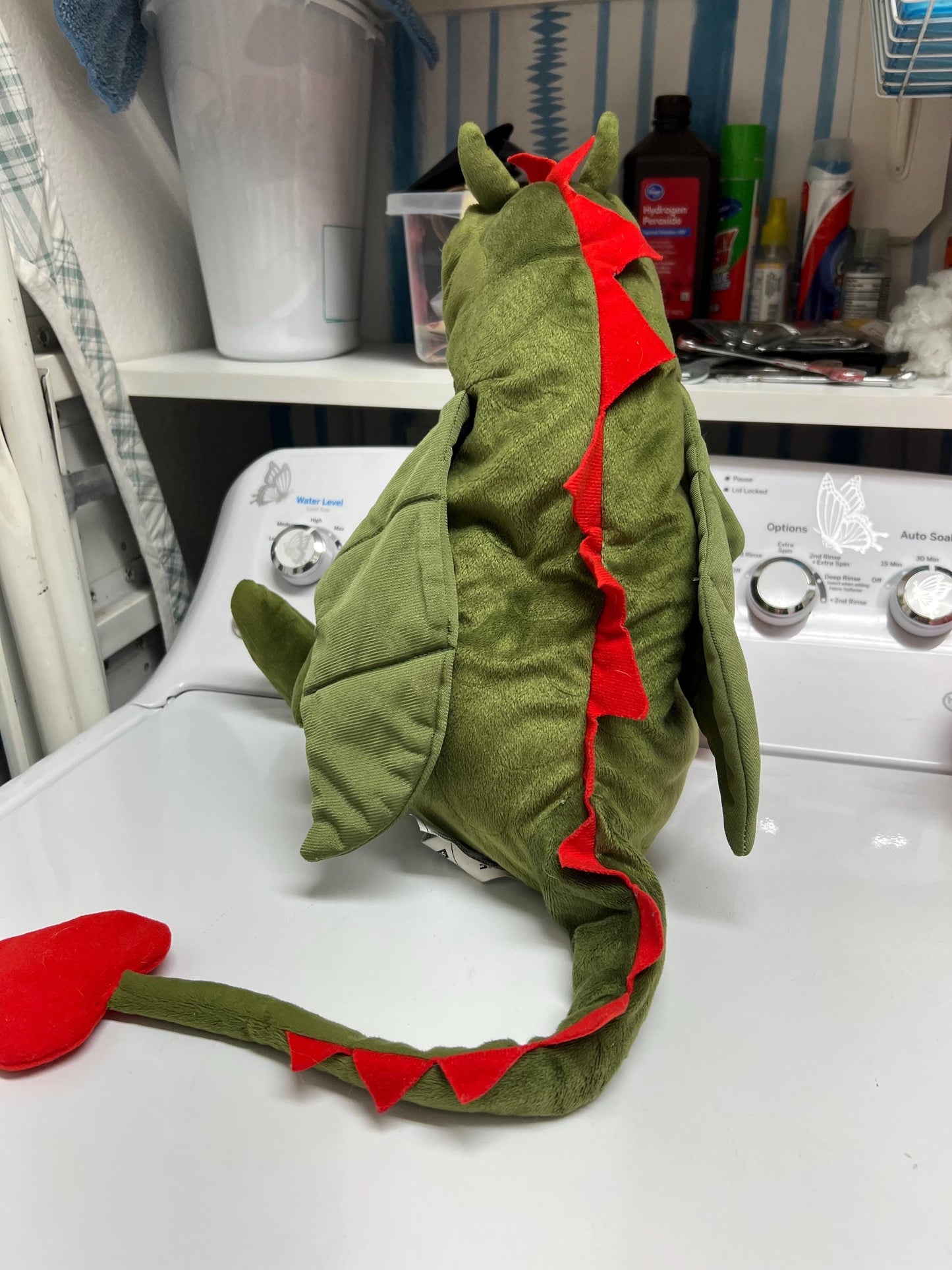 Ikea Flygdrake Green Dragon Plush
