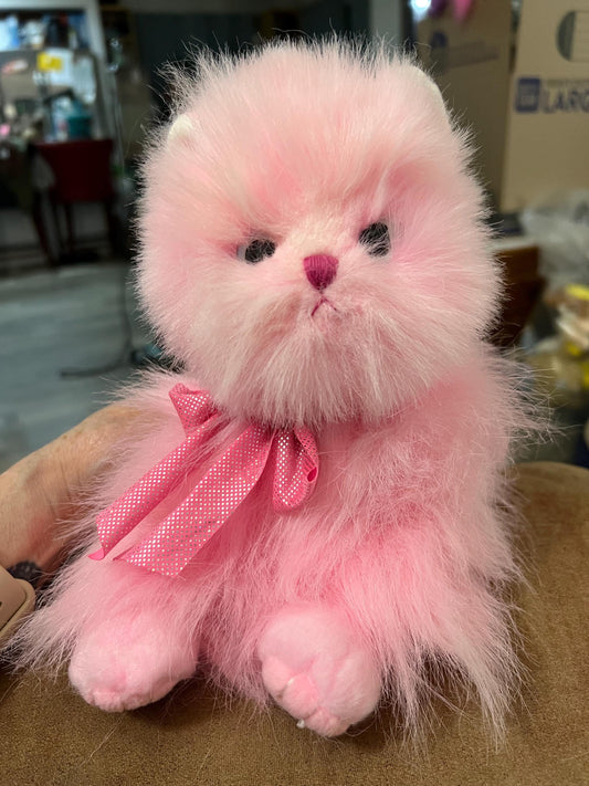 Ty Beanie Babies Orchid Pink Cat Plush - RARE