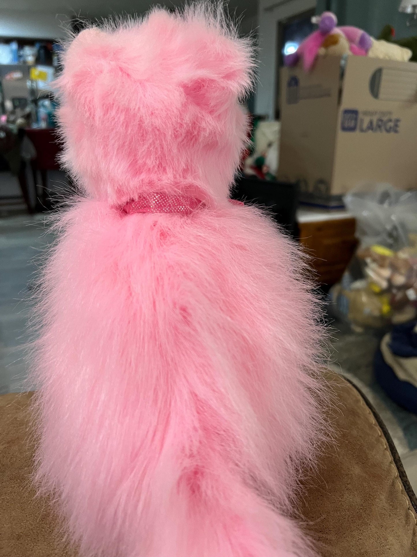 Ty Beanie Babies Orchid Pink Persian Kitty Cat Plush
