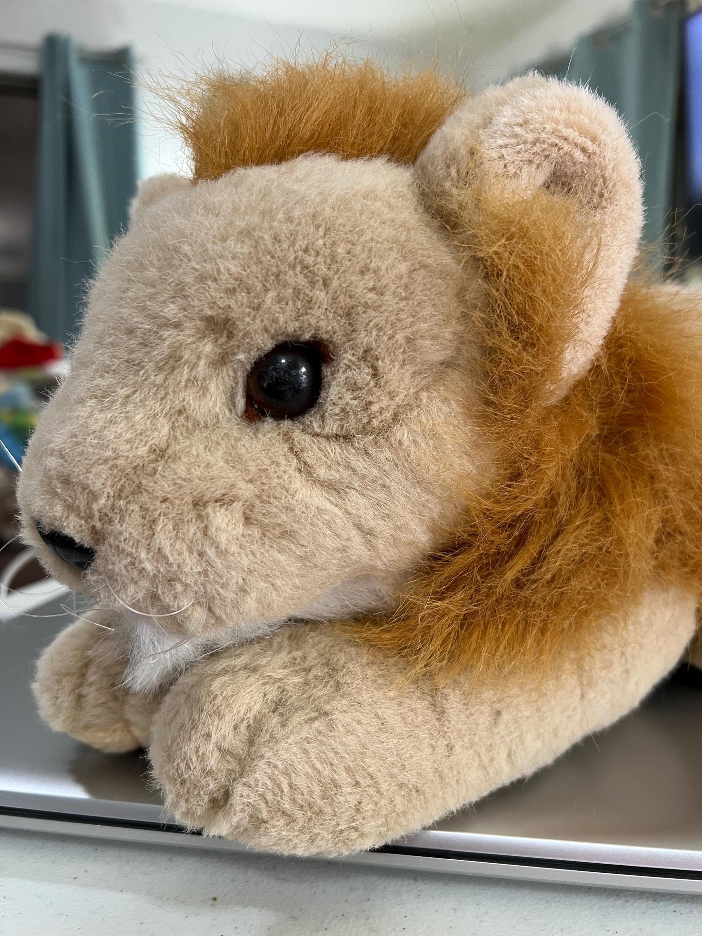 Squeez-em’s Vintage Tan Lion Plush