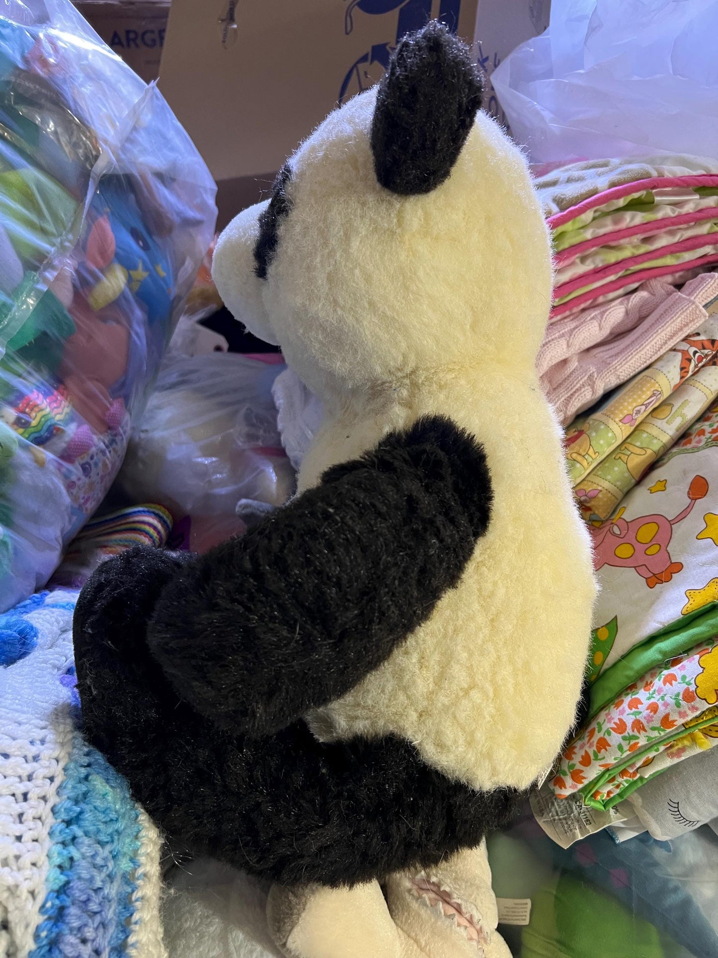 Vintage Large Gund Panda Bear Plush
