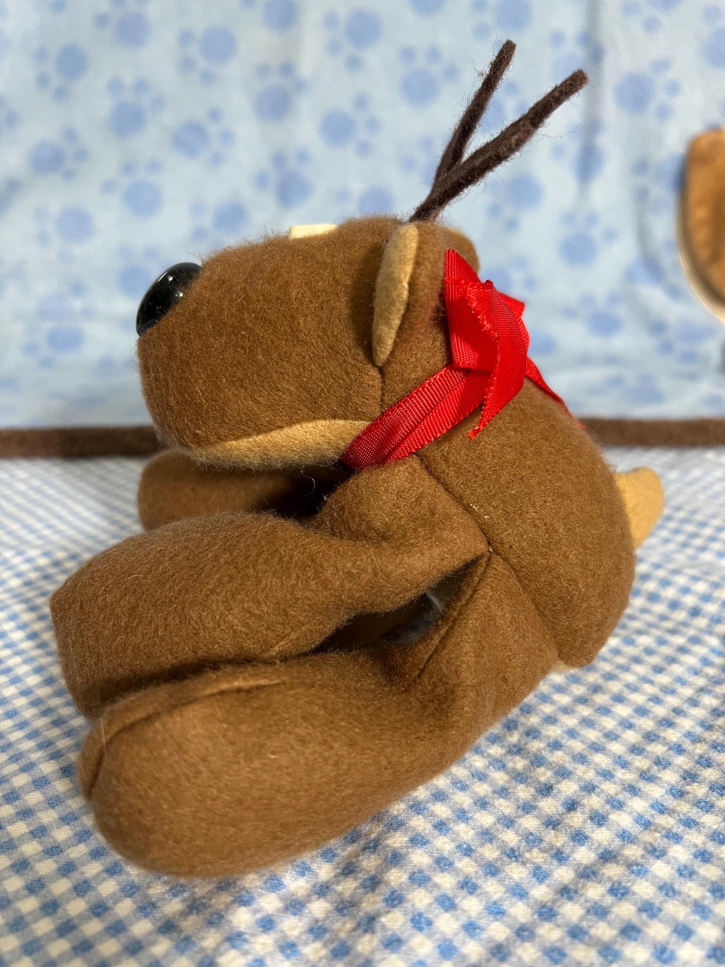 Rodney Christmas reindeer plush Hallmark 1979