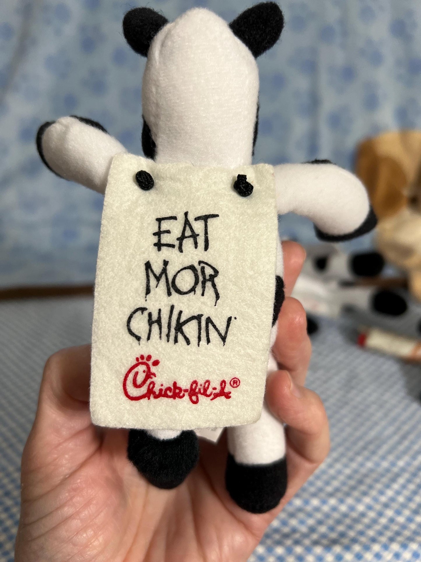Chick fil A Cow Plush. Save R Hides