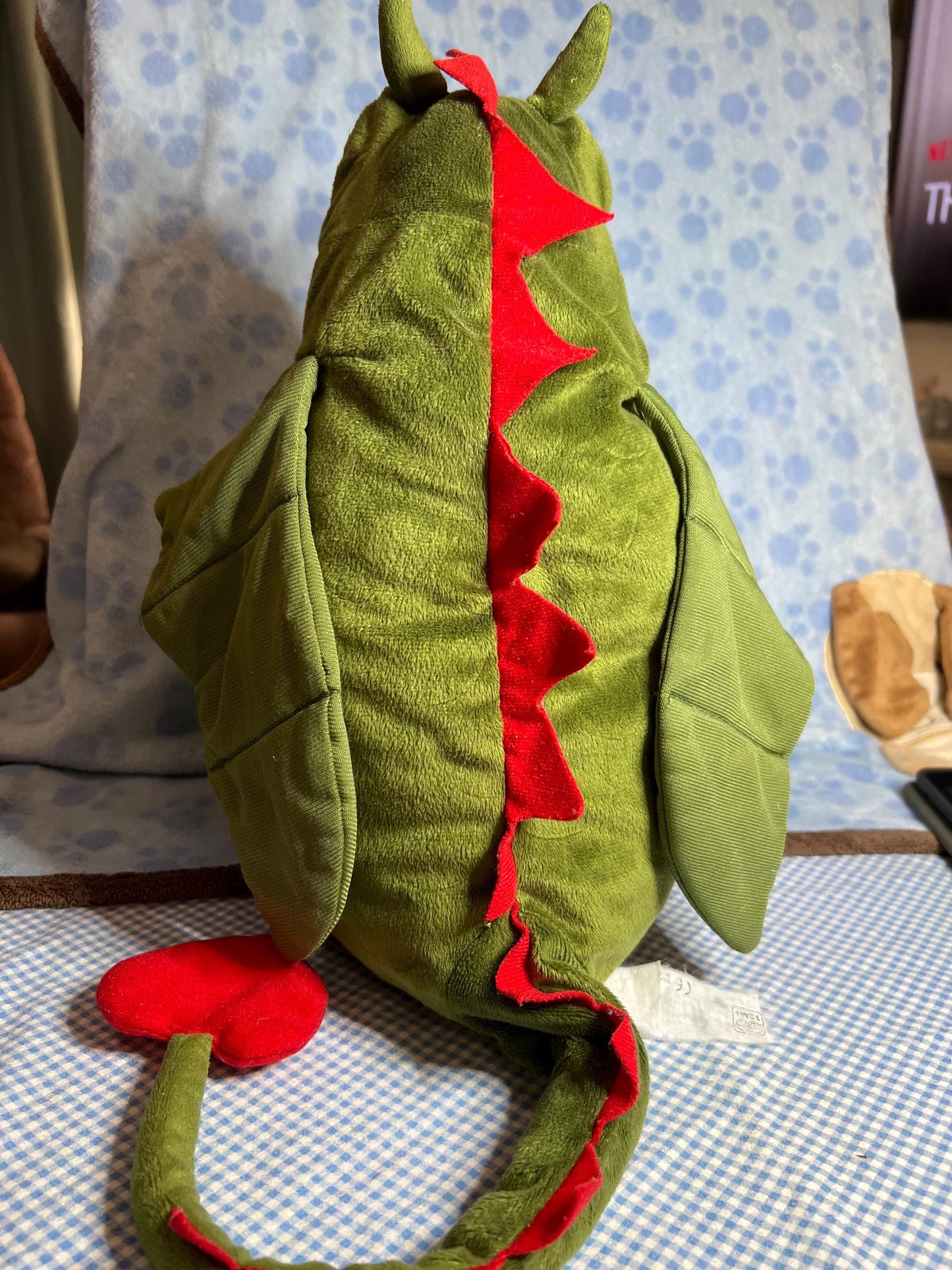 Ikea Flygdrake Green Dragon Plush