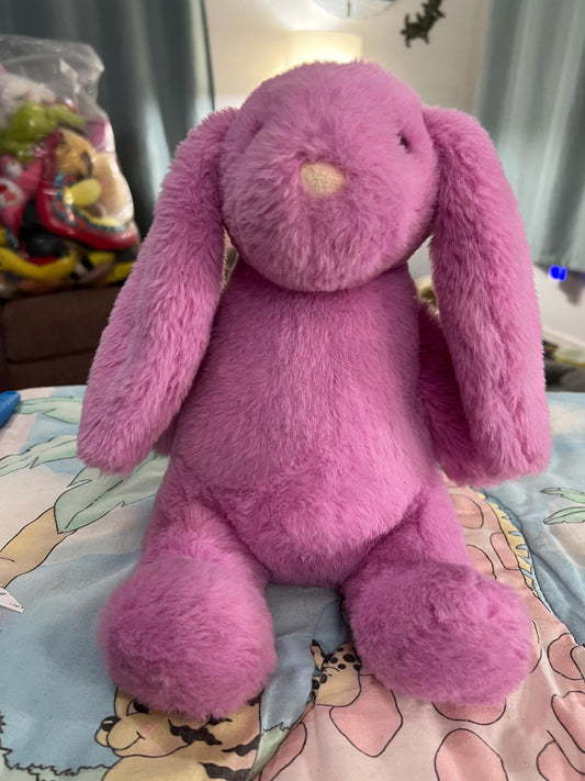 Animal Adventure Pinkish Purple Bunny Rabbit Plush 11”