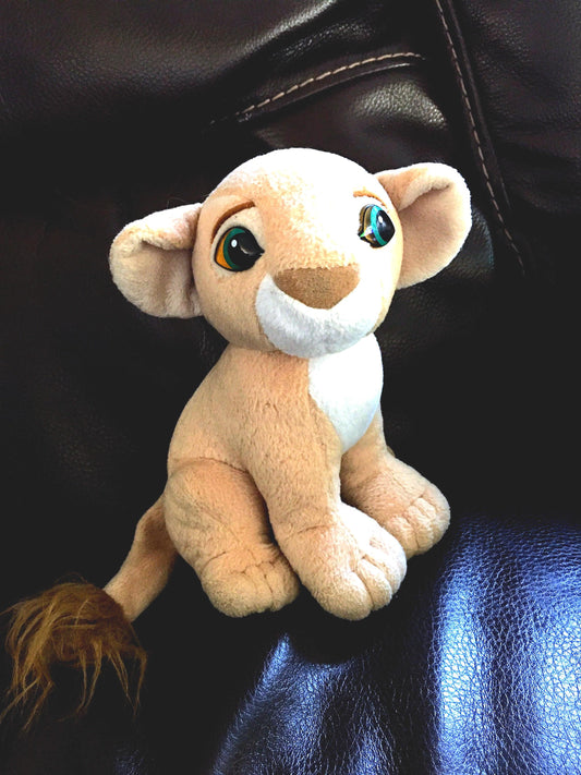 The Lion King Nala Kissing Cubs Plush 1993 Authentic Disney Stuffed Animal Toy