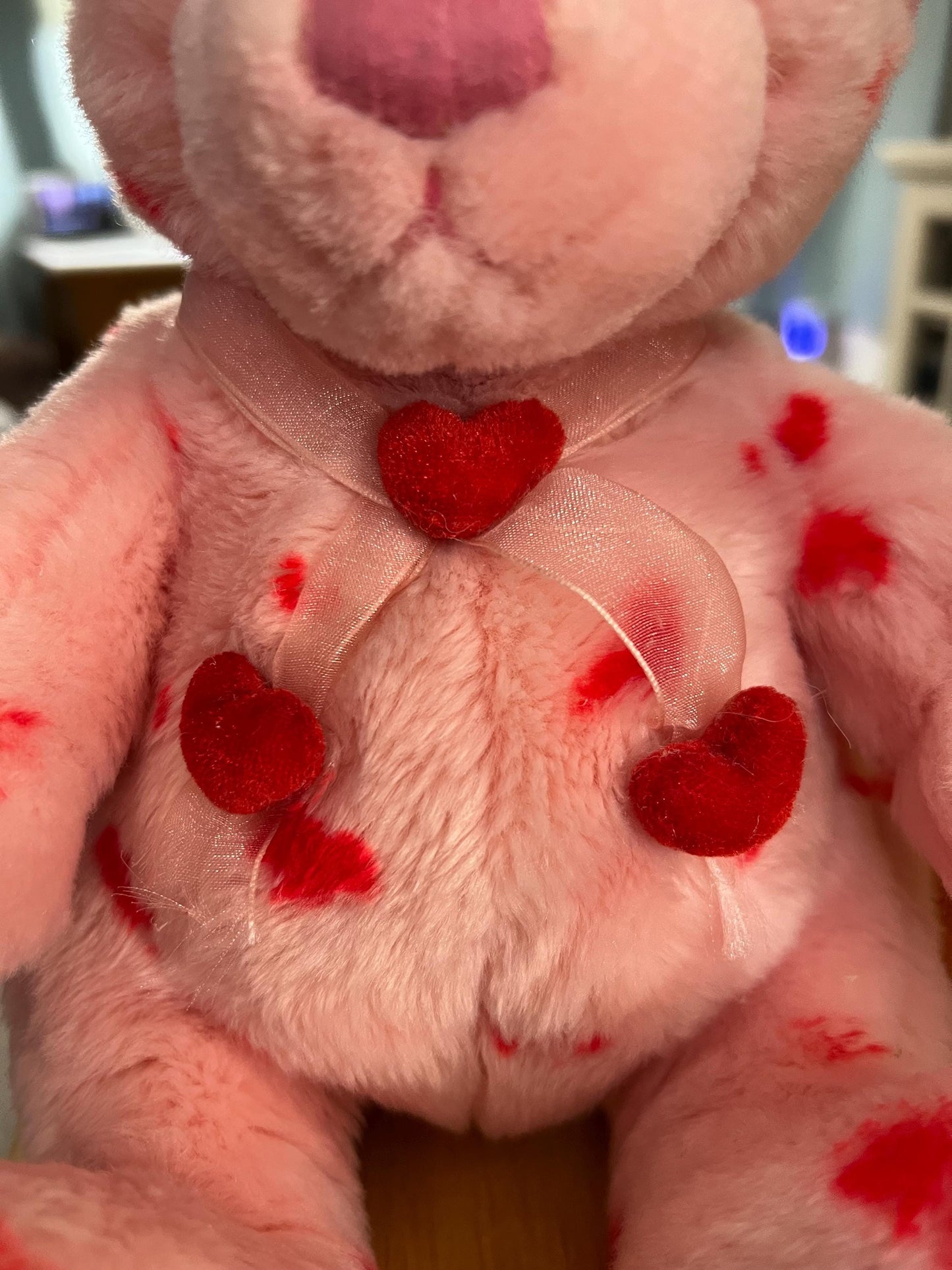 Gund Pink Teddy Bear Plush