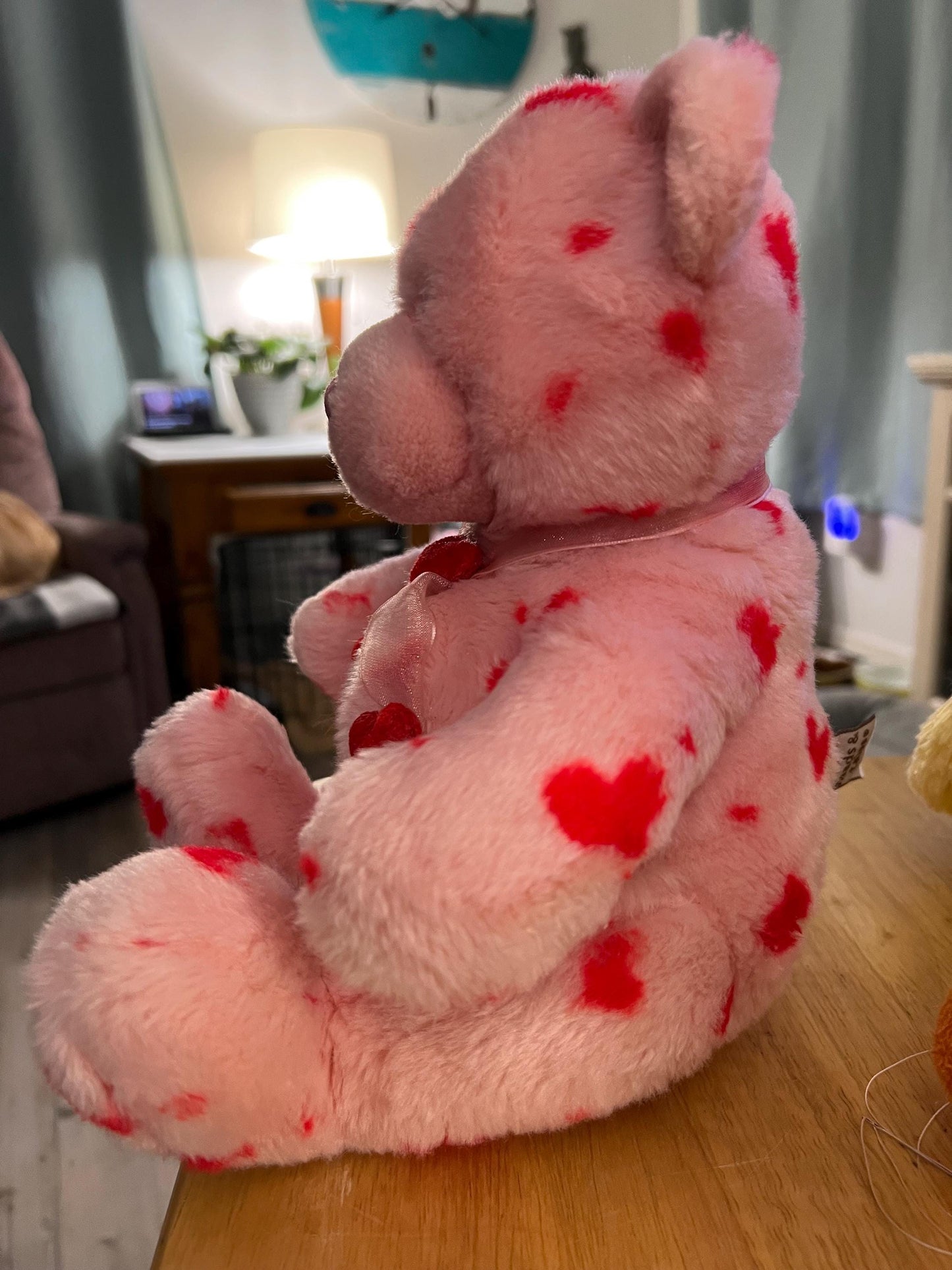 Gund Pink Teddy Bear Plush