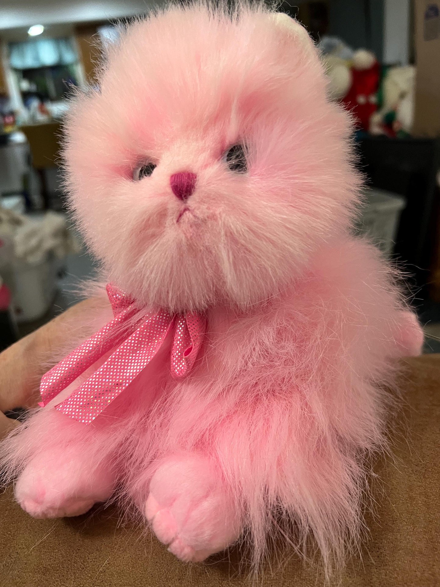 Ty Beanie Babies Orchid Pink Persian Kitty Cat Plush