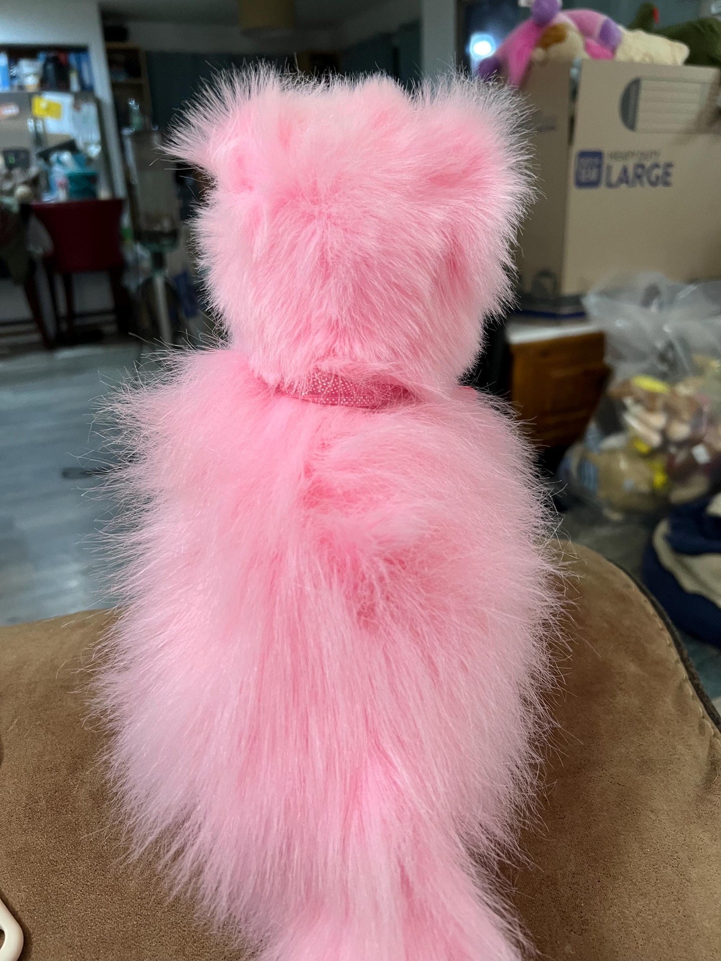 Ty Beanie Babies Orchid Pink Persian Kitty Cat Plush