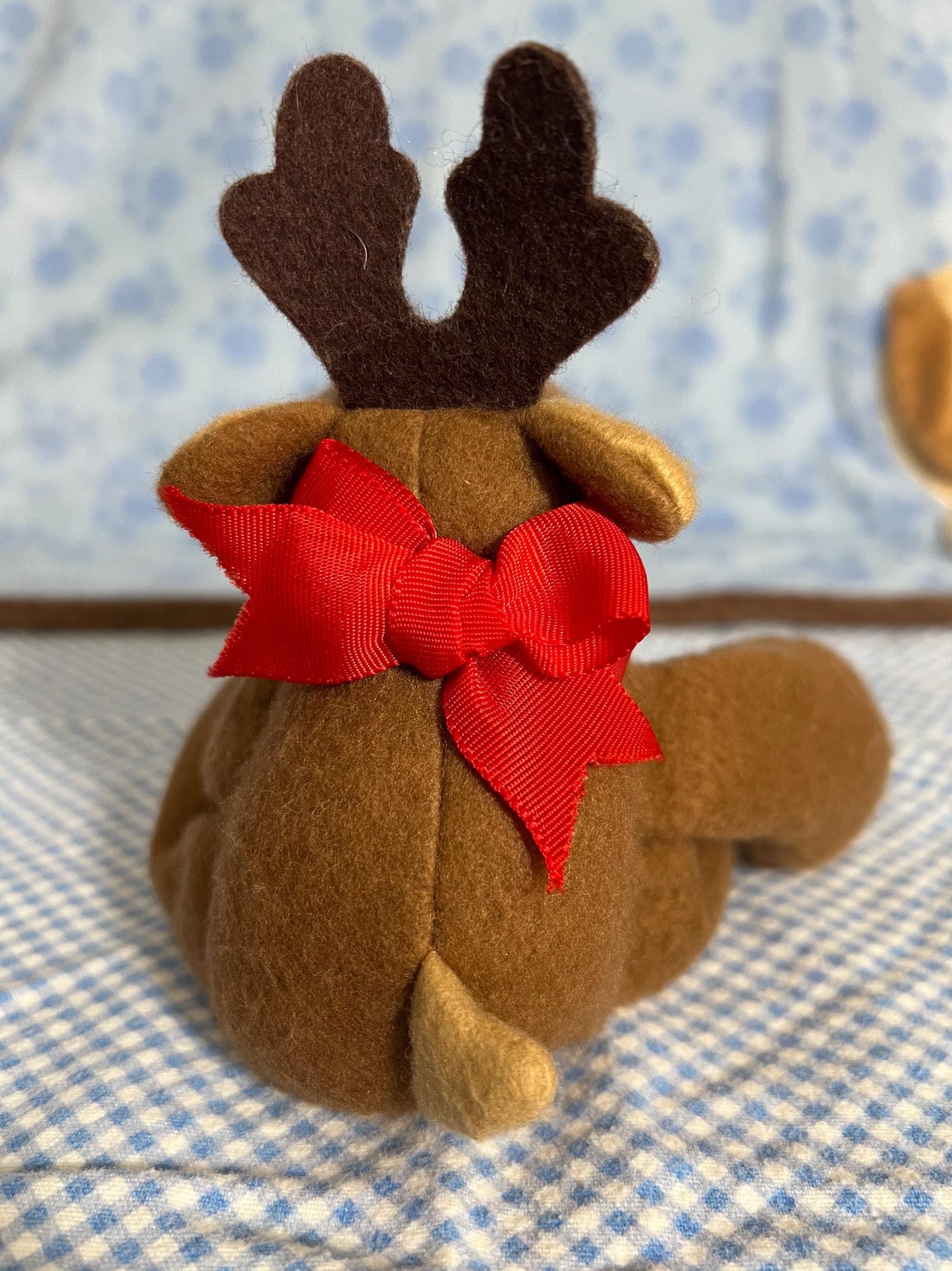 Rodney Christmas reindeer plush Hallmark 1979