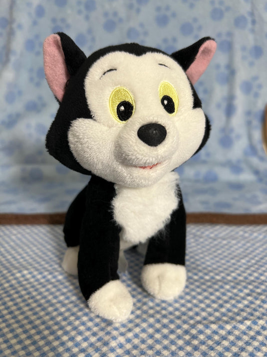 Disney Pinocchio Black And White Figaro Plush. 6”
