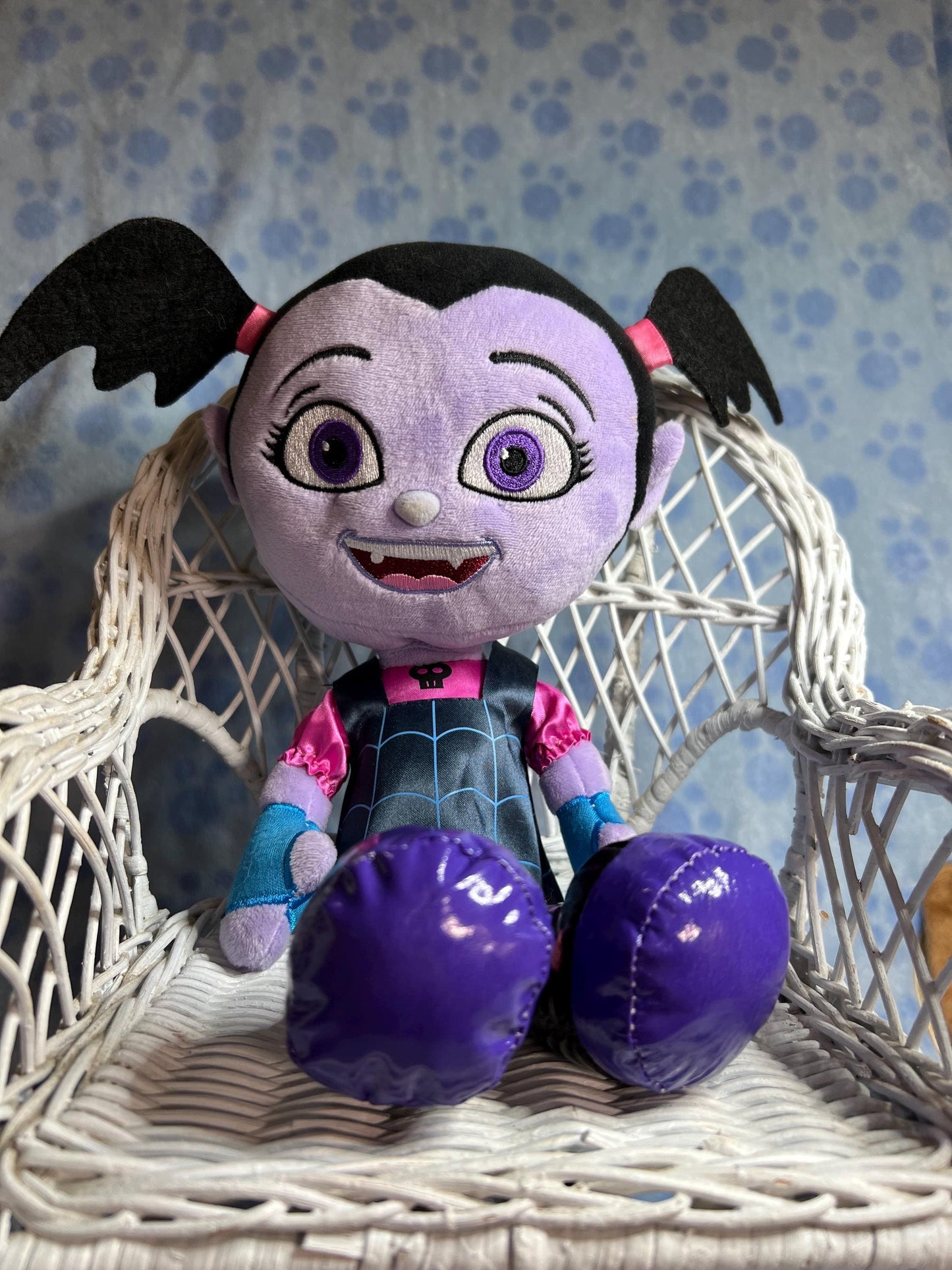 Disney Vampirina Plush Doll. Good condition Small cracks in vinyl shoes 12”