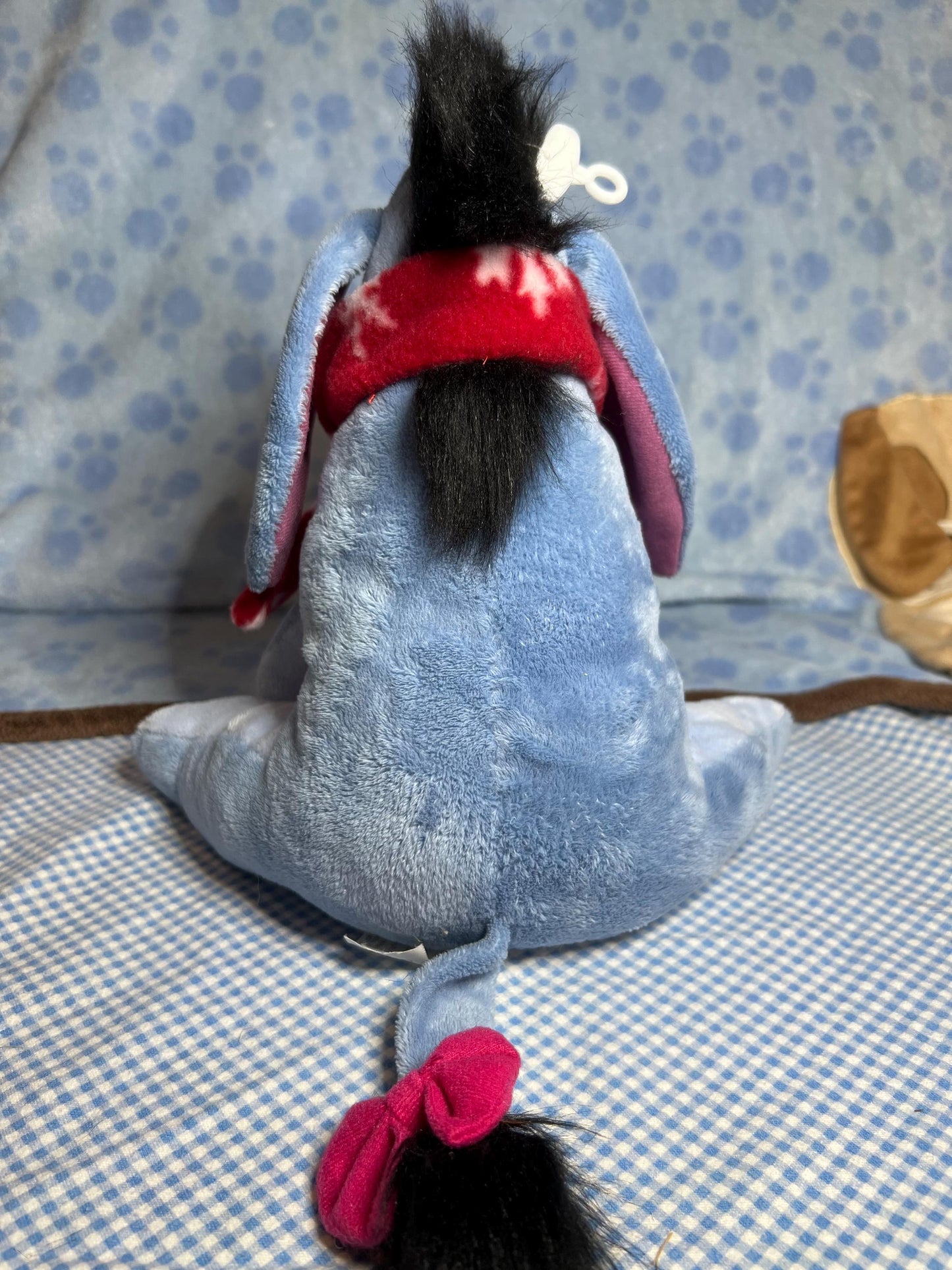 Disney small Eeyore Winnie The pooh plush holiday Christmas edition