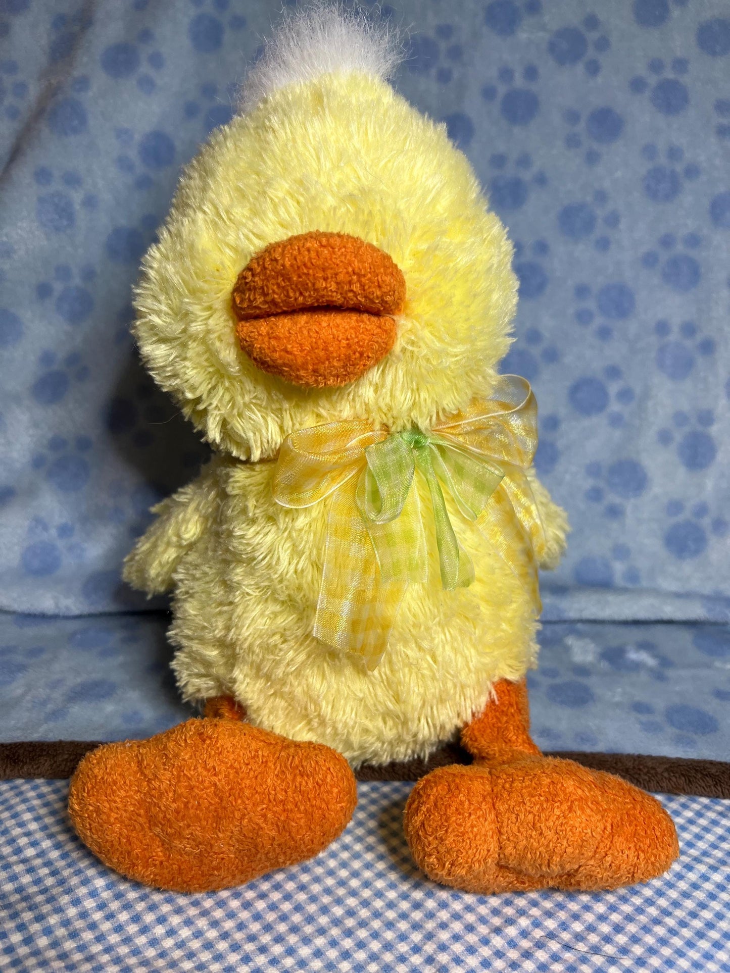Fiesta Yellow And Orange Duck Plush